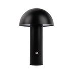 Lámpara sobremesa metal recargable negro  24,5 cm LED- PGLS0055