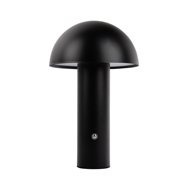 Lámpara sobremesa metal recargable negro  24,5 cm LED- PGLS0055