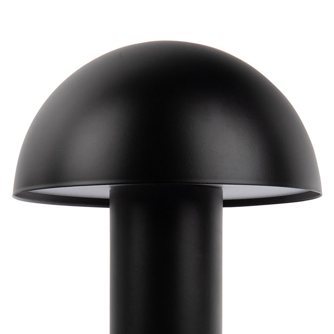 Lámpara sobremesa metal recargable negro  24,5 cm LED- PGLS0055