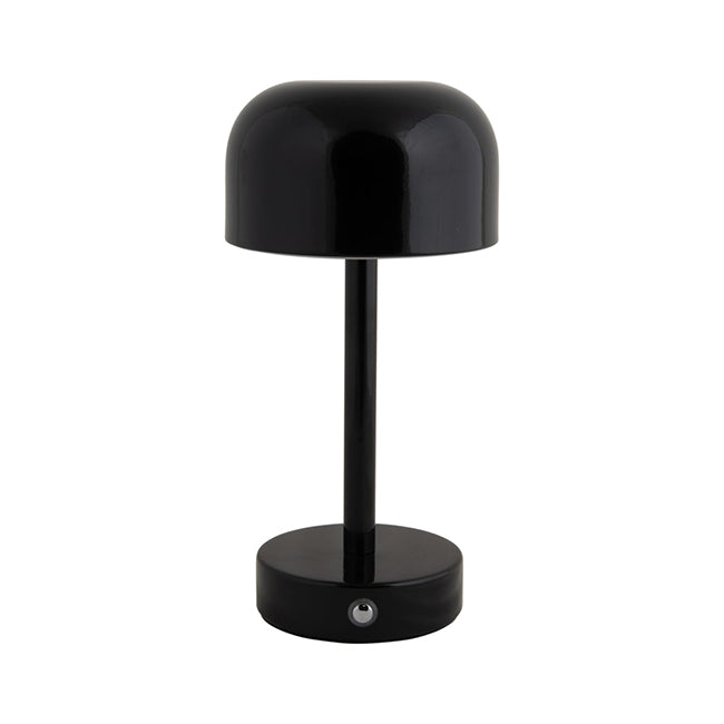 Lámpara sobremesa metal  recargable negro 24,5 cm LED- PGLS0063