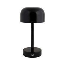Cargar imagen en el visor de la galería, Lámpara sobremesa metal  recargable negro 24,5 cm LED- PGLS0063
