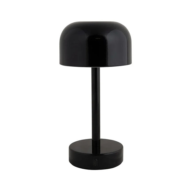 Lámpara sobremesa metal  recargable negro 24,5 cm LED- PGLS0063