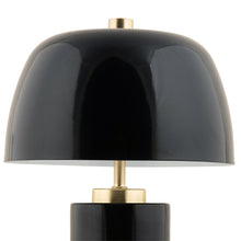 Cargar imagen en el visor de la galería, Lámpara sobremesa metal  recargable negro Ø18x30 cm 2W LED - PGLS0064
