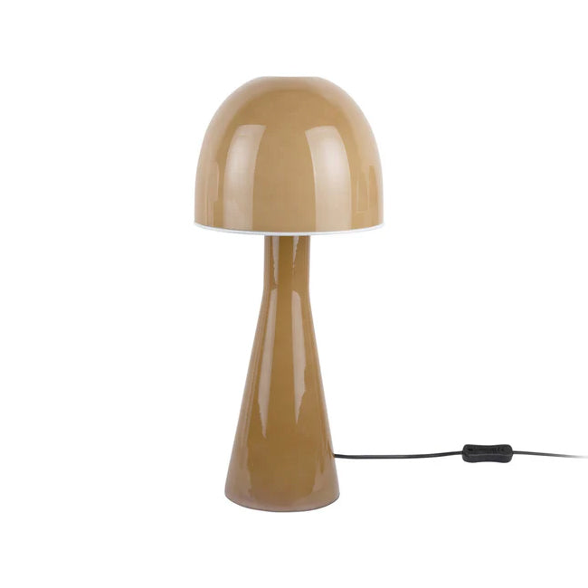 Lámpara sobremesa vidrio ocre Ø20x45 cm E27 - PGLS0065