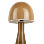 Lámpara sobremesa vidrio ocre Ø20x45 cm E27 - PGLS0065