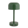 Lámpara sobremesa metal recargable verde 24,5 cm LED- PGLS0077