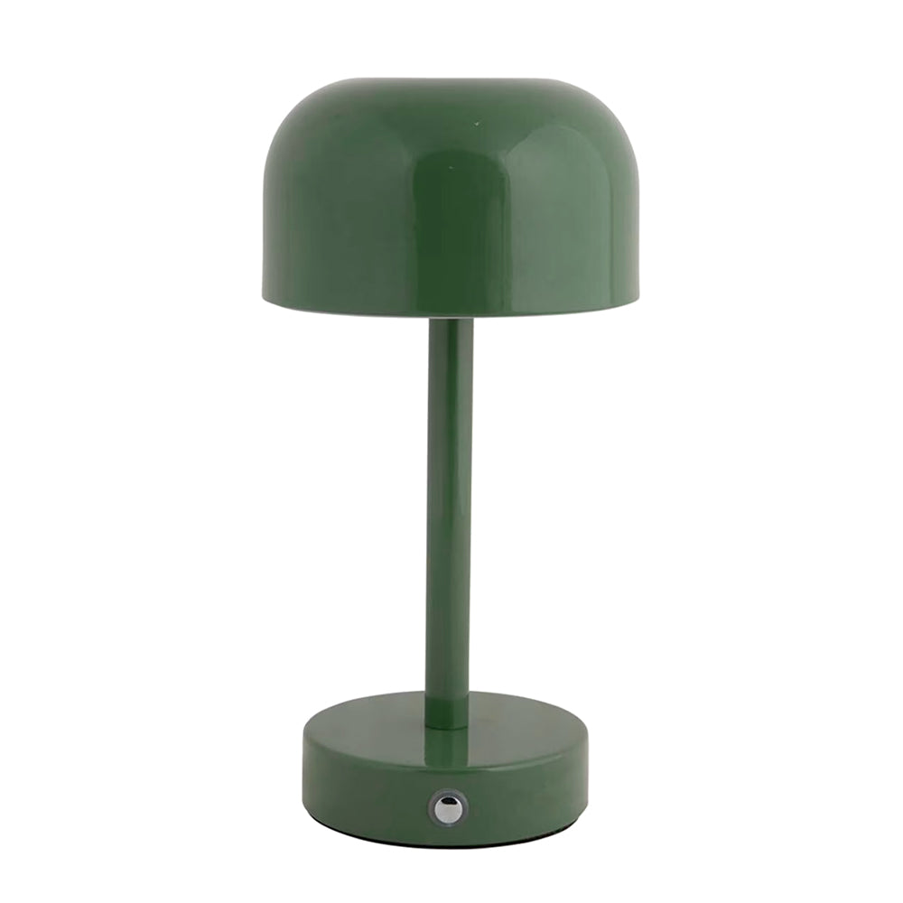 Lámpara sobremesa metal recargable verde 24,5 cm LED- PGLS0077