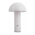 Lámpara de mesa metal blanco recargable 24,5 cm LED - PGLS0079
