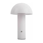 Lámpara de mesa metal blanco recargable 24,5 cm LED - PGLS0079
