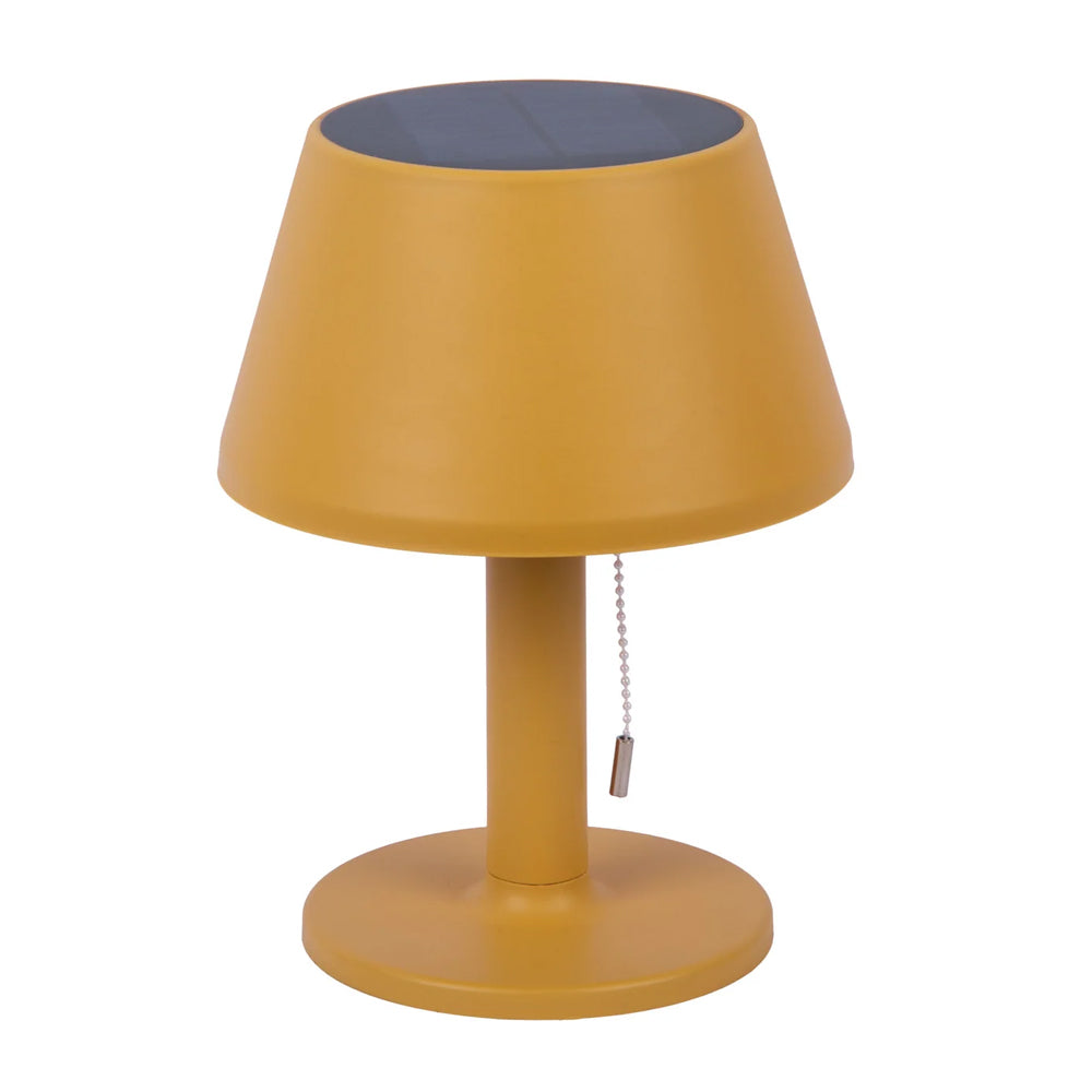 Lámpara de mesa polipropileno ocre interior/exterior Ø20xH26 cm LED - PGLS0083