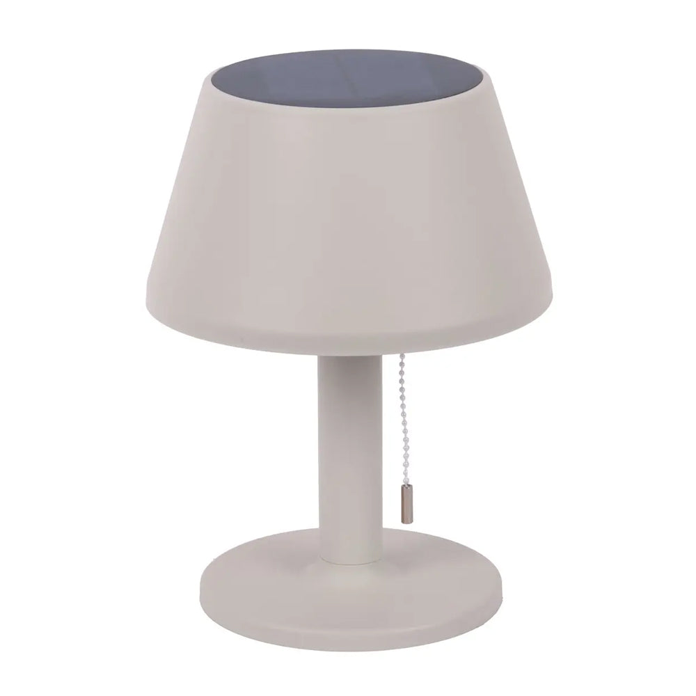Lámpara de mesa polipropileno taupe interior/exterior Ø20xH26 cm LED - PGLS0084