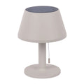 Lámpara de mesa polipropileno taupe interior/exterior Ø20xH26 cm LED - PGLS0084