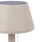 Lámpara de mesa polipropileno taupe interior/exterior Ø20xH26 cm LED - PGLS0084