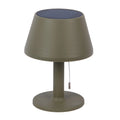 Lámpara de mesa polipropileno verde musgo interior/exterior Ø20xH26 cm LED  - PGLS0086