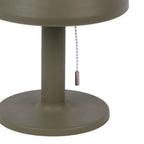 Lámpara de mesa polipropileno verde musgo interior/exterior Ø20xH26 cm LED  - PGLS0086