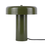 Lámpara de mesa metal verde Ø24xH26 cm E14x2 - PGLS0098