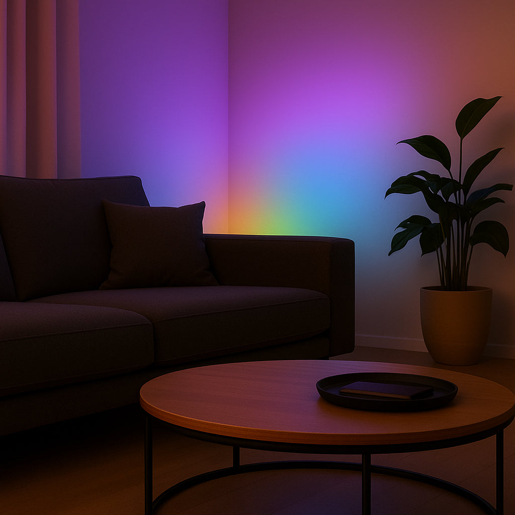 Ampolleta empavonada WIZ RGB - E27 8.5W A60 - PHAM0071