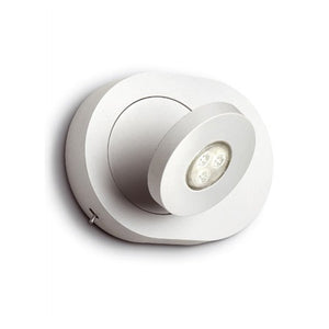 Foco aluminio blanco 8,5x17,8x13 cm LED 7,5 W - PHFO0009