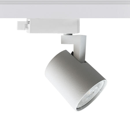 Foco para Riel aluminio blanco dirigible GU10 - PHFO0074