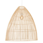 Lámpara colgante ratán natural Ø60x67 cm E27 - PLLC0008