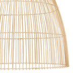 Lámpara colgante ratán natural Ø60x67 cm E27 - PLLC0008