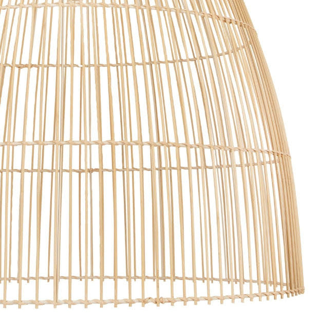 Lámpara colgante ratán natural Ø60x67 cm E27 - PLLC0008