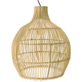Lámpara colgante ratán natural Ø60x65 cm E27 - PLLC0028