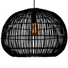 Cargar imagen en el visor de la galería, Lámpara colgante ratán Ø45x30 cm E27 - PLLC0037
