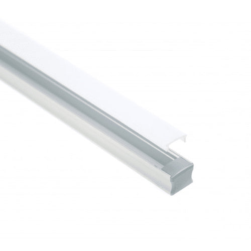 Soporte aluminio con difusor policarbonato opal para cinta LED 2 Metros - PRPE0003