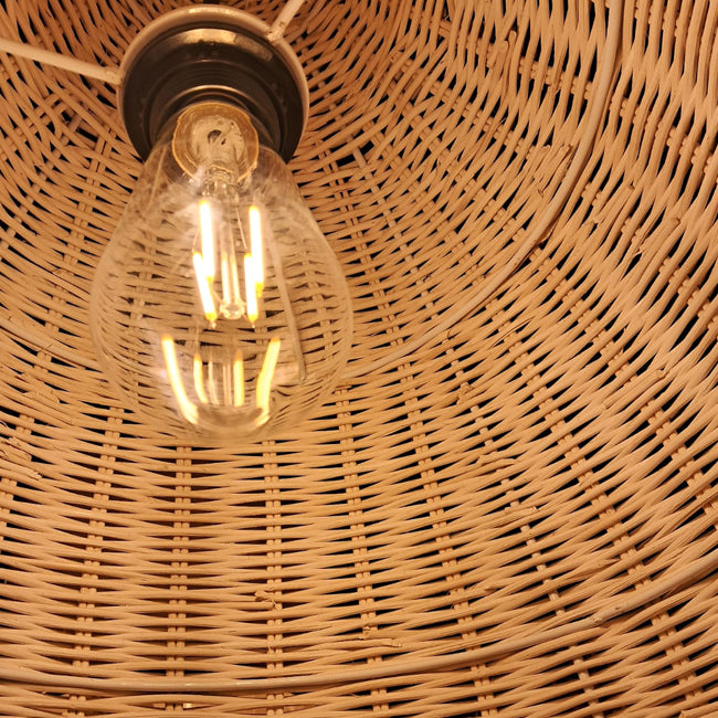 Ampolleta transparente vintage luz cálida LED 6W E27 - PZAM0004