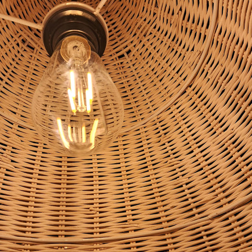 Ampolleta transparente vintage luz cálida LED 6W E27 - PZAM0004