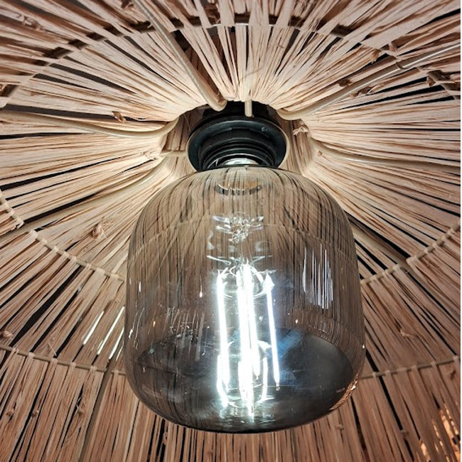 Ampolleta deco vintage gris luz cálida LED 6,5W E27 - PZAM0007