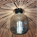 Ampolleta deco vintage gris luz cálida LED 6,5W E27 - PZAM0007
