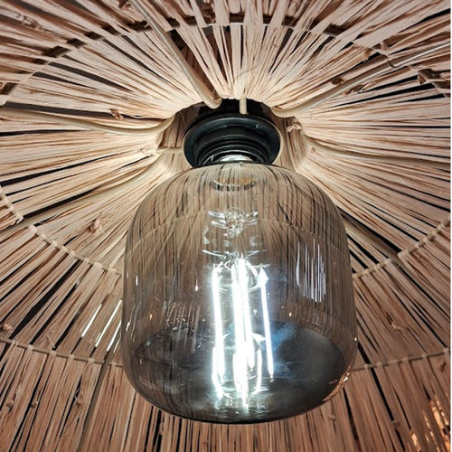 Ampolleta deco vintage gris luz cálida LED 6,5W E27 - PZAM0007