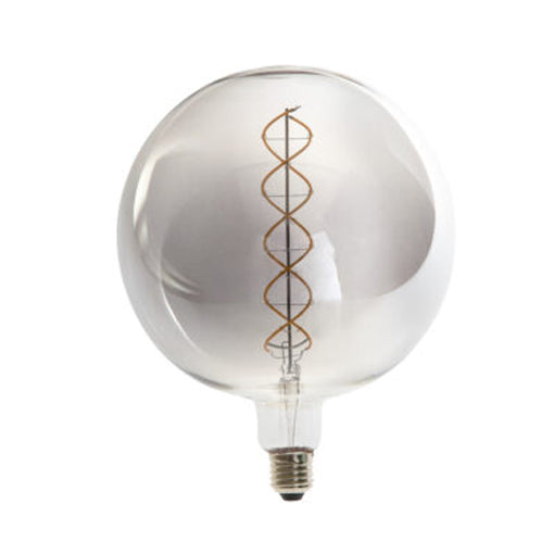 Ampolleta jumbo vintage vidrio humo luz cálida LED 6W E27 - PZAM0008