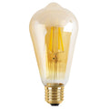 Ampolleta led vidrio ambar 8W - PZAM0009
