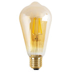 Ampolleta led vidrio ambar 8W - PZAM0009