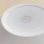 Lámpara sobremesa recargable metal blanco Ø12,5x28cm  6W LED - PZLS0001