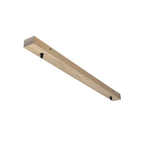 Base de madera para lámpara colgante 80cm 2 perforaciones a 7 cm  - RBBR0001