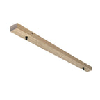 Base de madera para lámpara colgante 100cm 2 perforaciones a 9x78x9 cm  - RBBR0003