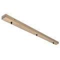 Base de madera para lámpara colgante 120cm 3 perforaciones a 8X50X8  - RBBR0006
