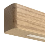 Lámpara colgante madera roble 1,60 mt. LED 25,5W - RBLC0004