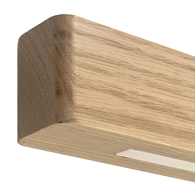 Lámpara colgante madera roble 1,60 mt. LED 25,5W - RBLC0004