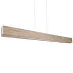 Lámpara colgante Madera Lenga 130CM LED 17W - RBLC0007