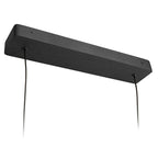 Lámpara colgante madera negro carbón 1,15mt. LED 17W - 3000k- RBLC0011