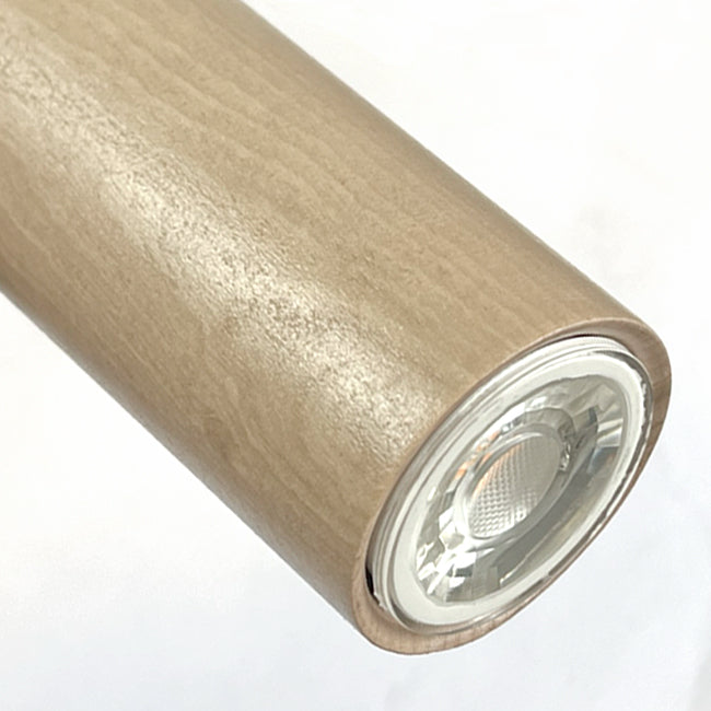 Lámpara colgante madera natural 35CM 3W 2700K - RBLC0013