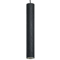 Lámpara colgante madera negro carbón dim Ø40x35cm  3.8W LED - RBLC0014