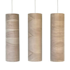 Lámpara colgante madera natural 25CM 7W LED - RBLC0015