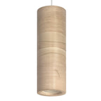 Lámpara colgante madera natural 25CM 7W LED - RBLC0015