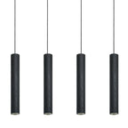Lámpara Colgante madera natural roble negro 93CM 12W 3000K - RBLC0020